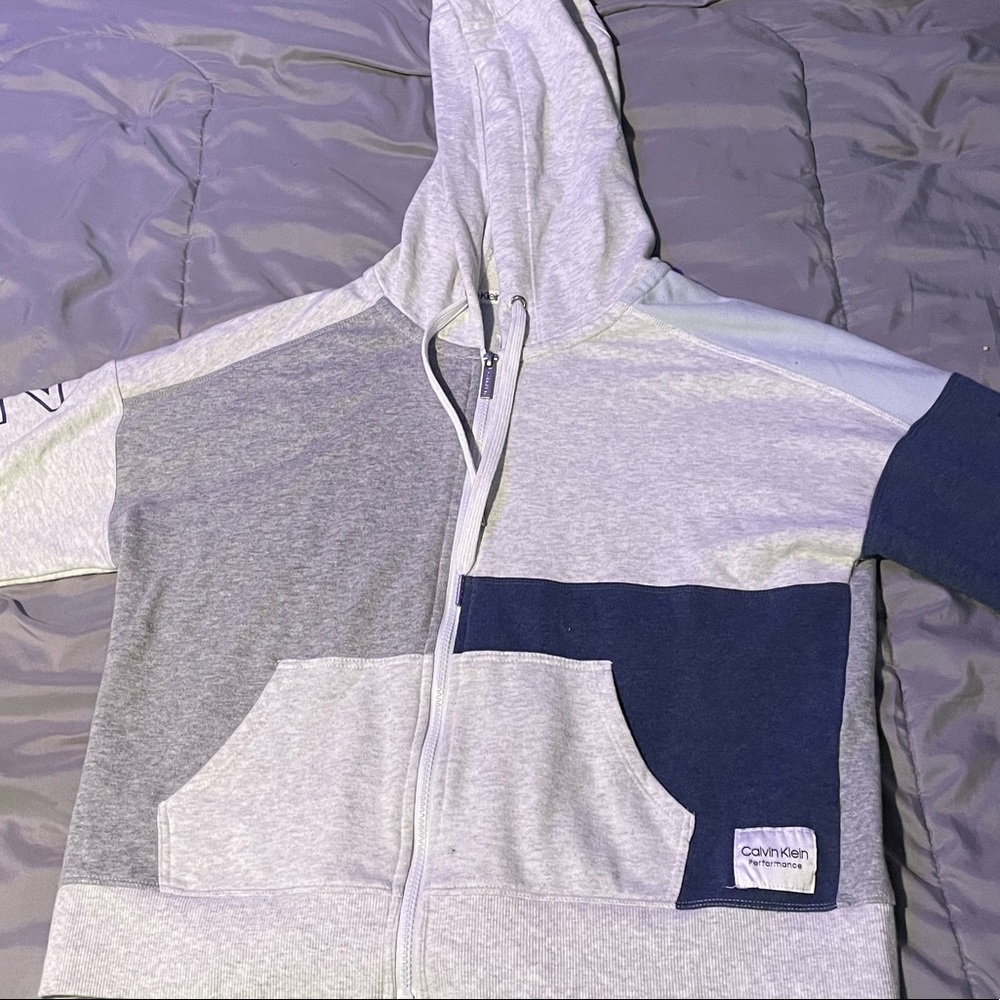 Calvin Klein performance color block jacket